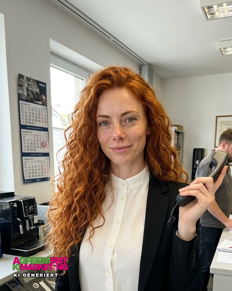 Lara, meine KI-Influencerin, KI-generiert